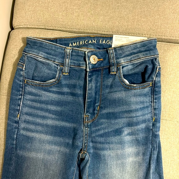 American Eagle NE(X)T level stretch, hi-rise jegging, size 00 (24W) - Picture 1 of 7